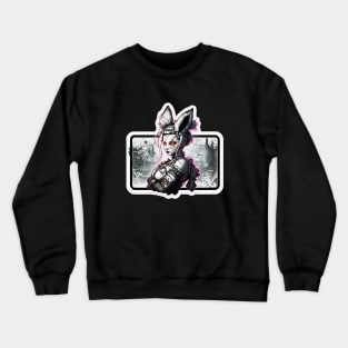 Bunny Cyberpunk Crewneck Sweatshirt